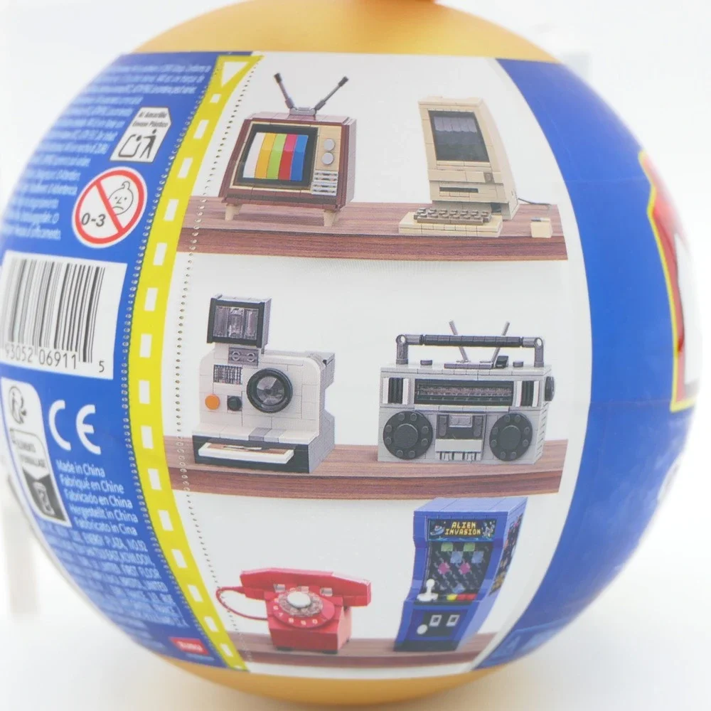Zuru MAX Retro Collection Capsule Building Toy 3 Pk Telephone